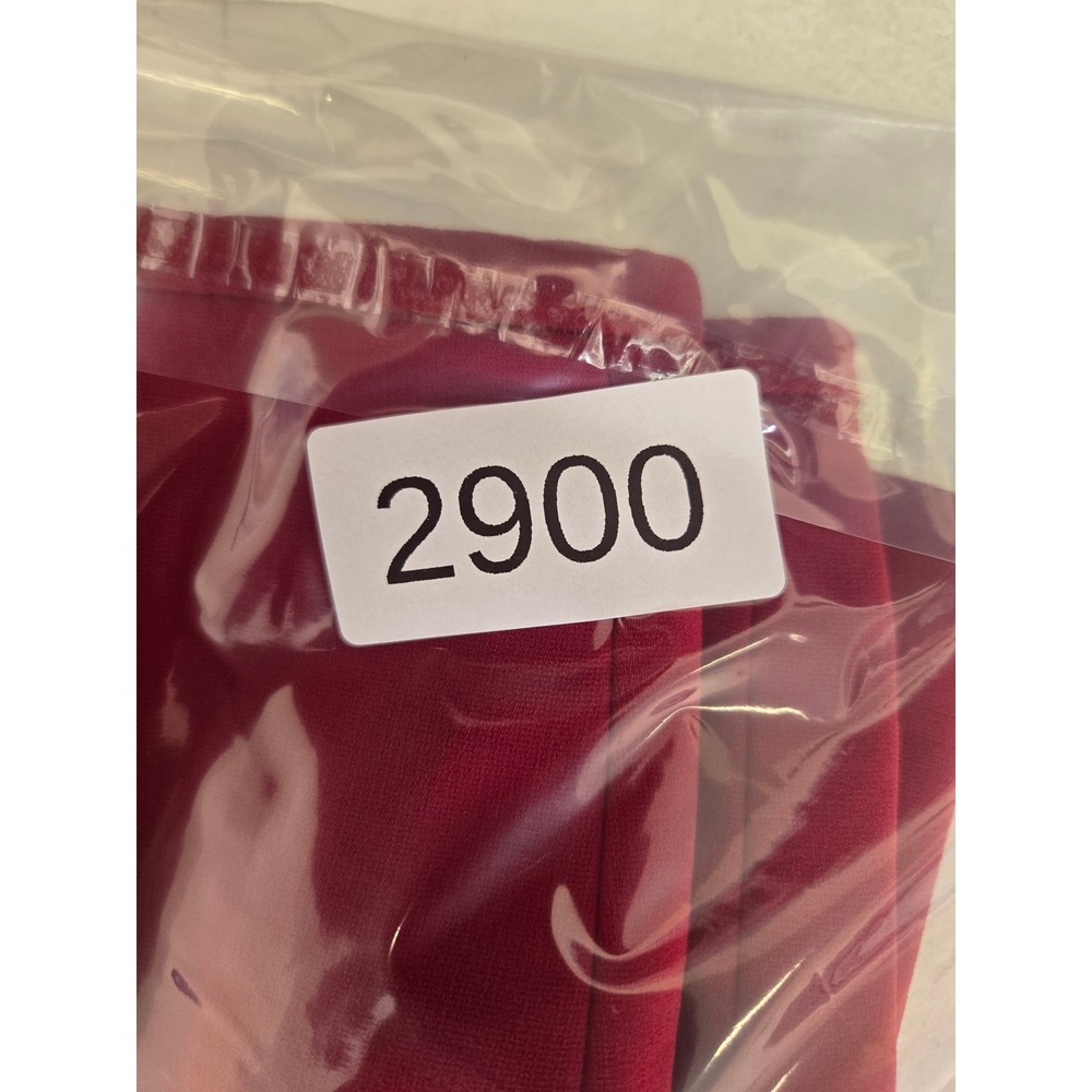 Le Suit Womens Red Polyester Lined Pencil Skirt Size 8 Solid Professional Skirt - Picture 7 of 7